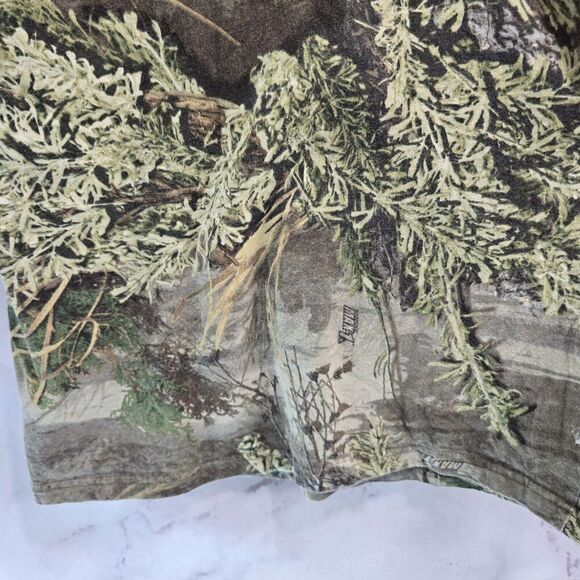 Redhead T Shirt Mens Small Advantage Max 1 Long Sleeve Cotton Camo Grassland - Picture 6 of 11